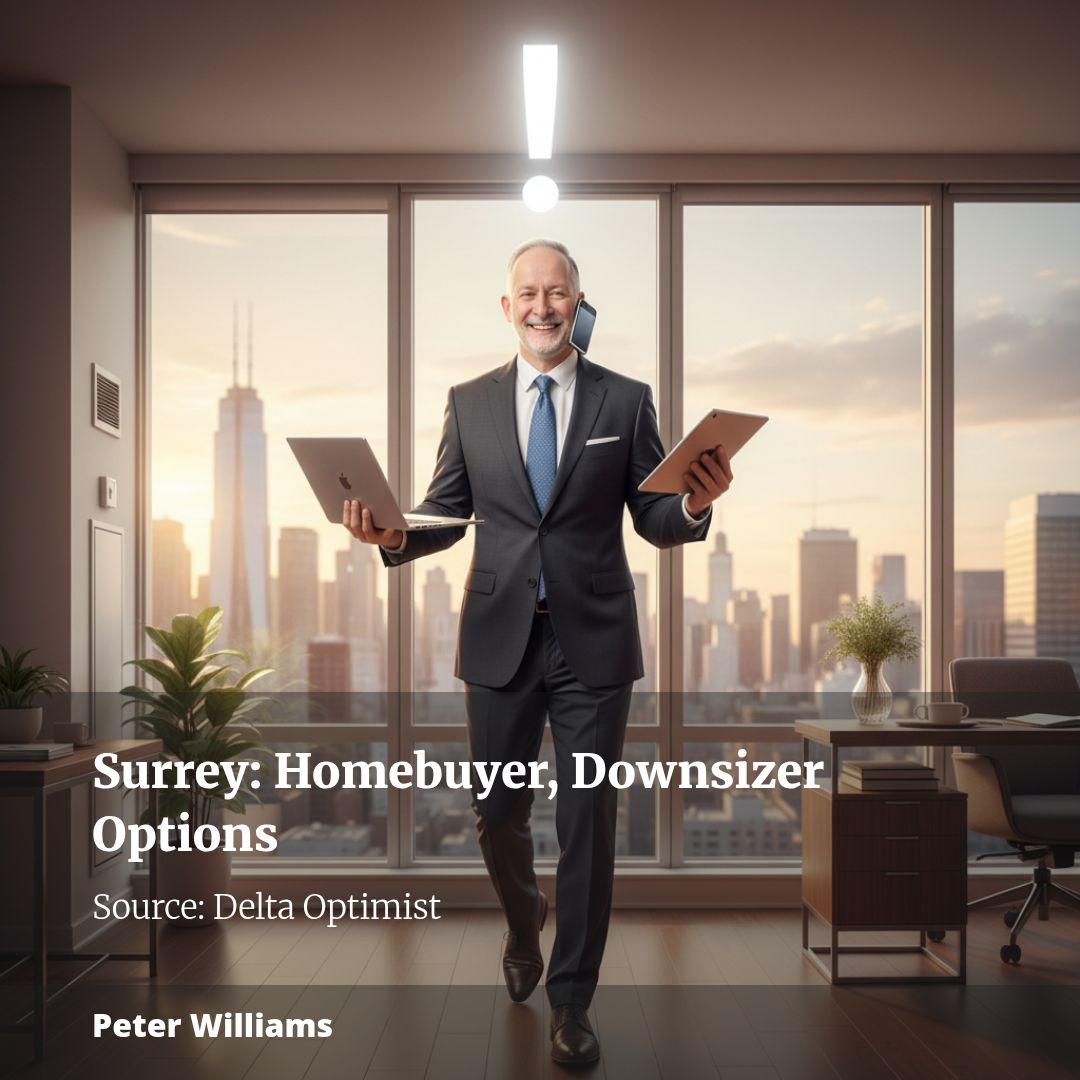 Lots of opportunities for first-time home buyers, downsizers in Surrey